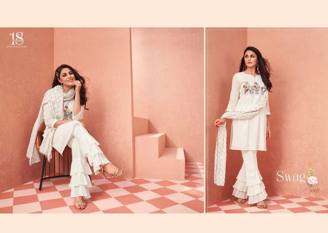 Swag By 18 Attitude 1001-1007 Readymade Salwar Suits Catalog